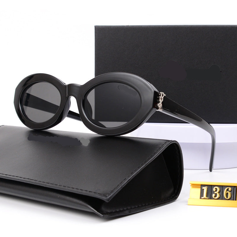 Saint Laurent Oval Sunglasses