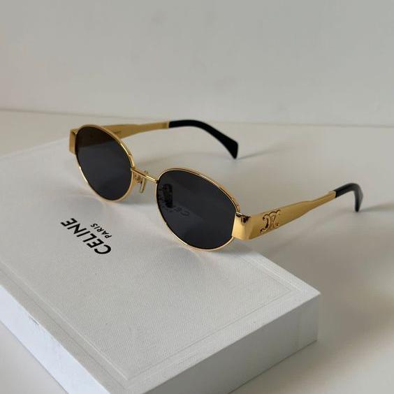 Celine Triomphe Metal Sunglasses
