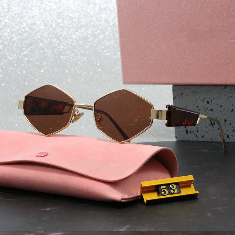 Miu Miu  Hexagonal Sunglasses