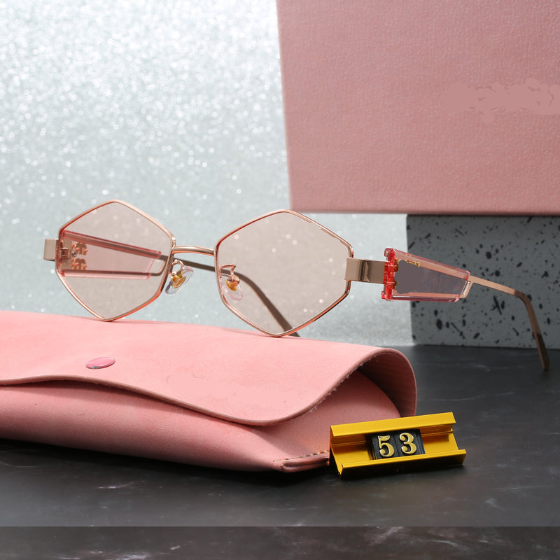 Miu Miu  Hexagonal Sunglasses