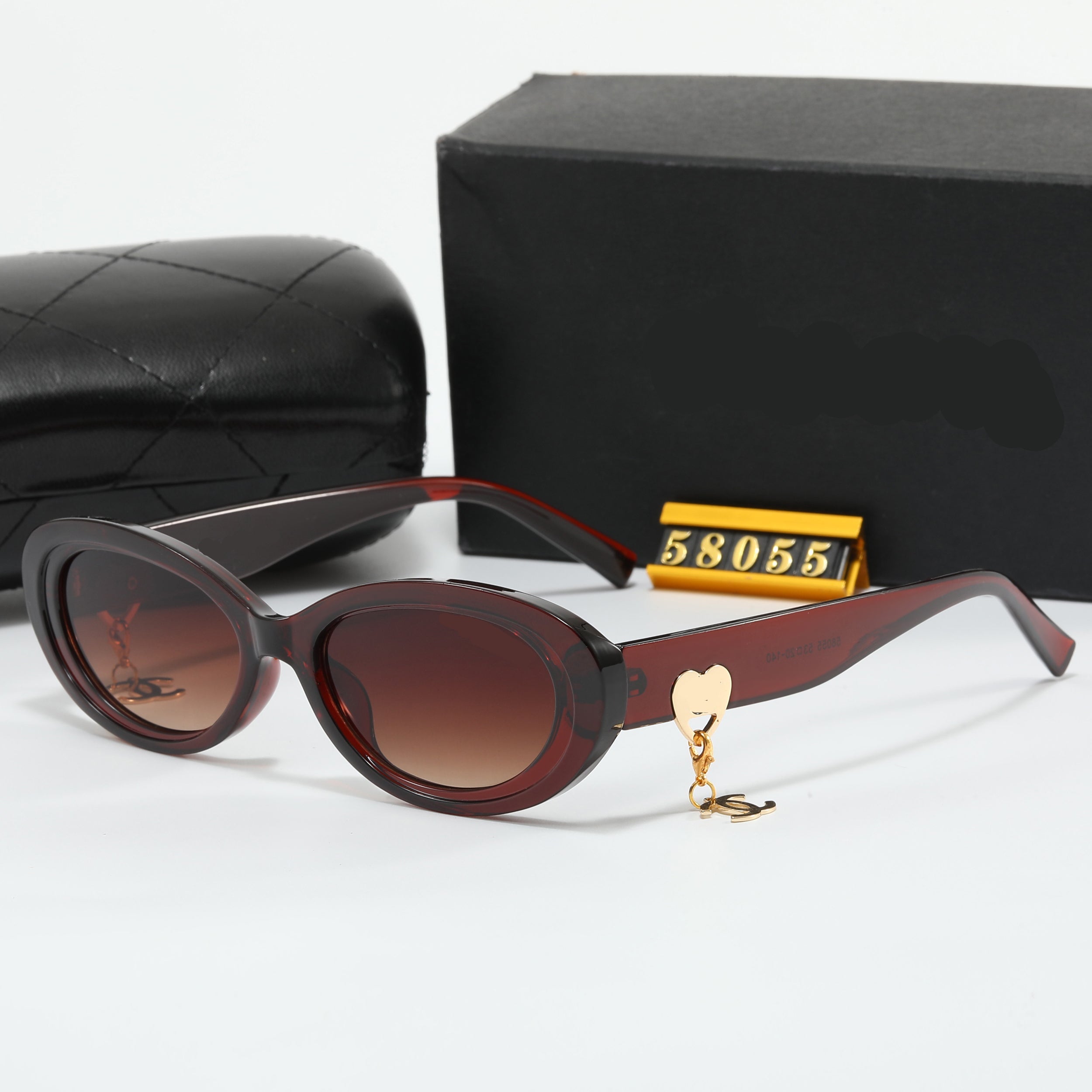 Chanel Oval Sunglasses