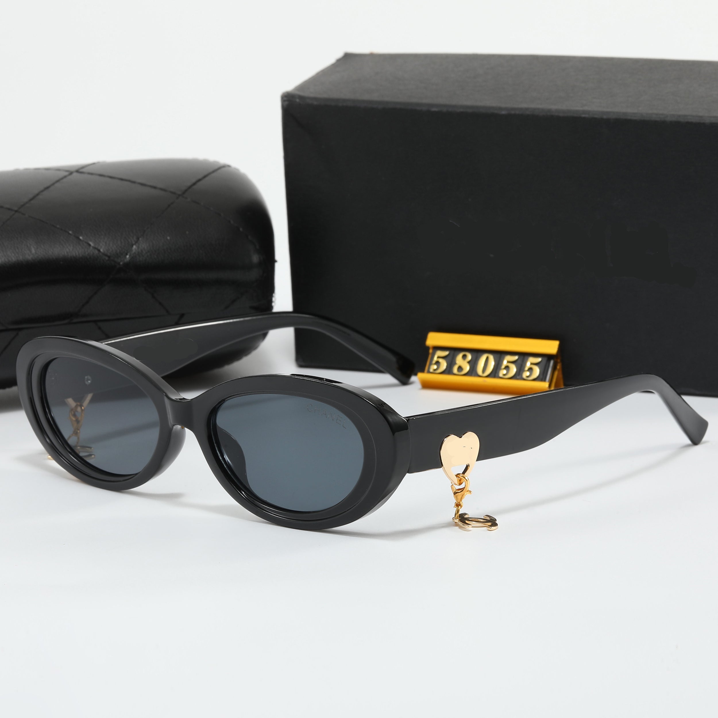 Chanel Oval Sunglasses