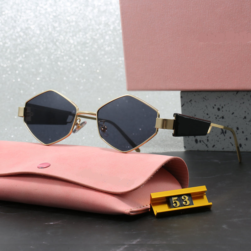 Miu Miu  Hexagonal Sunglasses