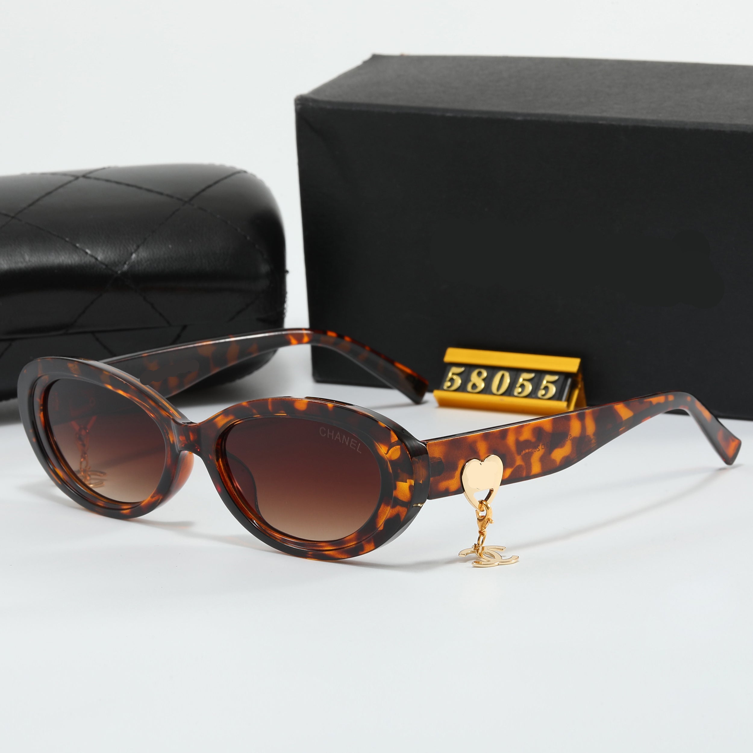 Chanel Oval Sunglasses