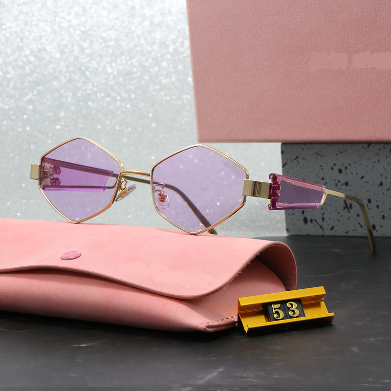 Miu Miu  Hexagonal Sunglasses
