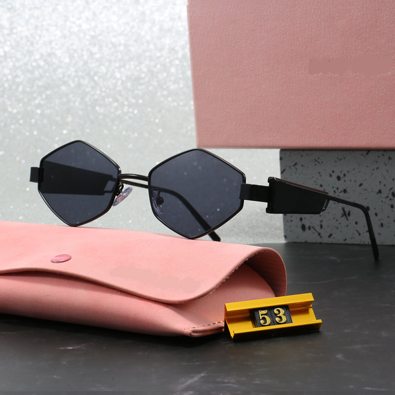 Miu Miu  Hexagonal Sunglasses