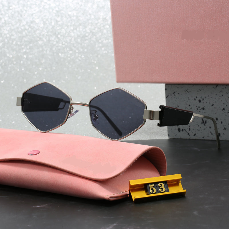 Miu Miu  Hexagonal Sunglasses