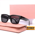 Miu Miu Rectangular Sunglasses with Logo