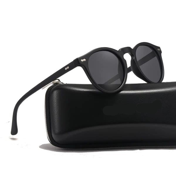 Vintage Style Polarized Round Sunglasses for Women