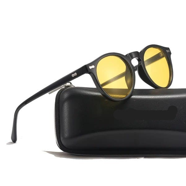 Vintage Style Polarized Round Sunglasses for Women