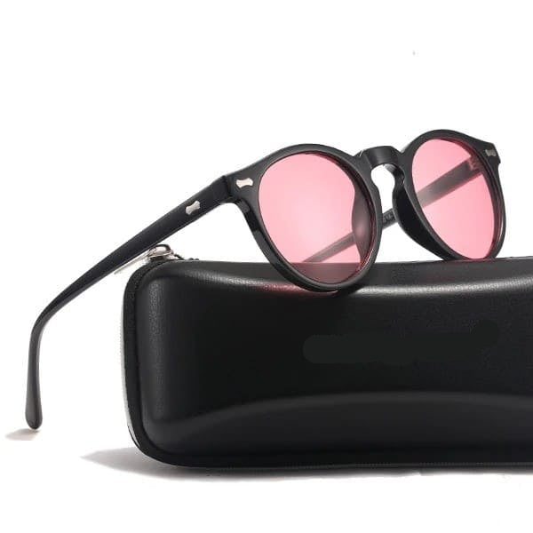 Vintage Style Polarized Round Sunglasses for Women