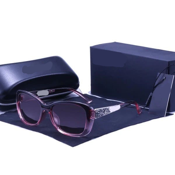 Luxury Crystal Polarized Sunglasses for Women